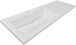 Style Line Мебель для ванной Даллас 150 L Люкс Plus 2 ящика подвесная белая – фотография-13